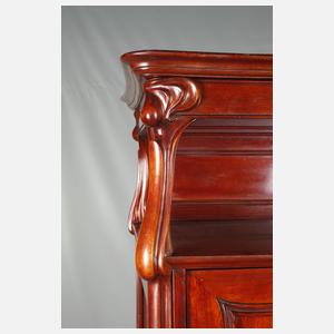 Jugendstil-Pfeilerschrank