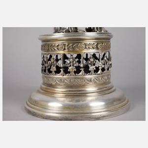 WMF große figürliche Jugendstillampe