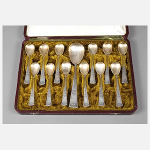 WMF Geislingen Eisbesteck im Kasten