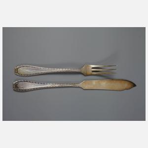 Fischbesteck Jugendstil