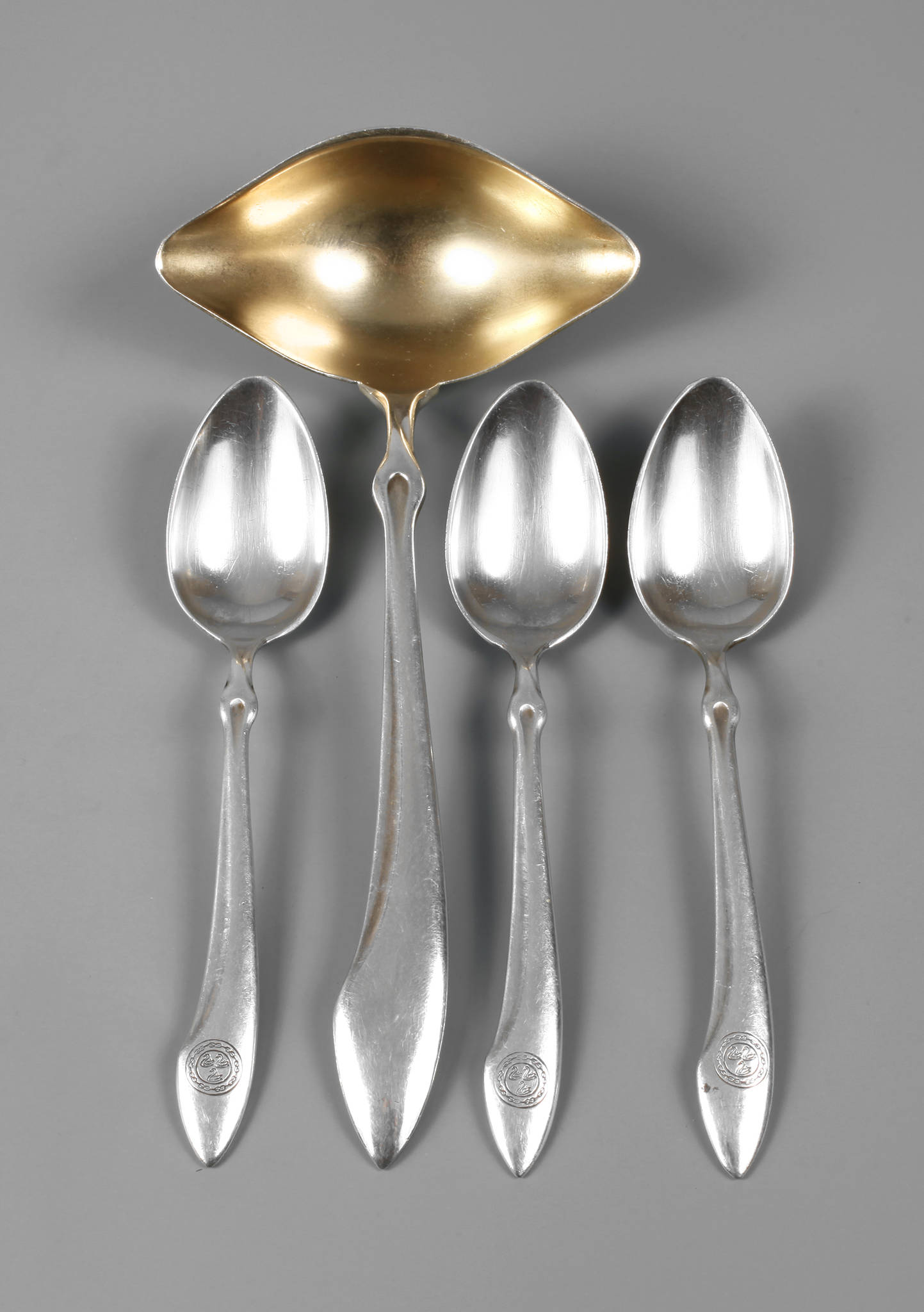 Kelle und drei Eislöffel Carl Osswald