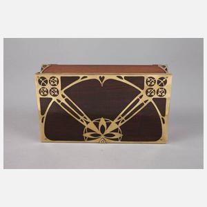 Erhard & Söhne feine Jugendstilschatulle