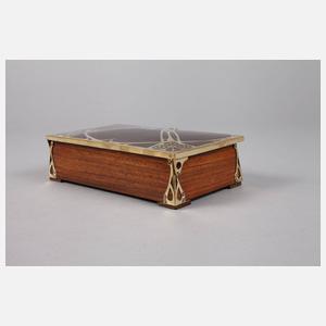 Erhard & Söhne feine Jugendstilschatulle