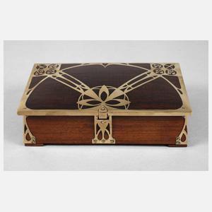 Erhard & Söhne feine Jugendstilschatulle