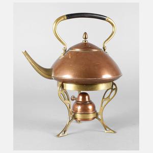 Teekanne mit Stövchen