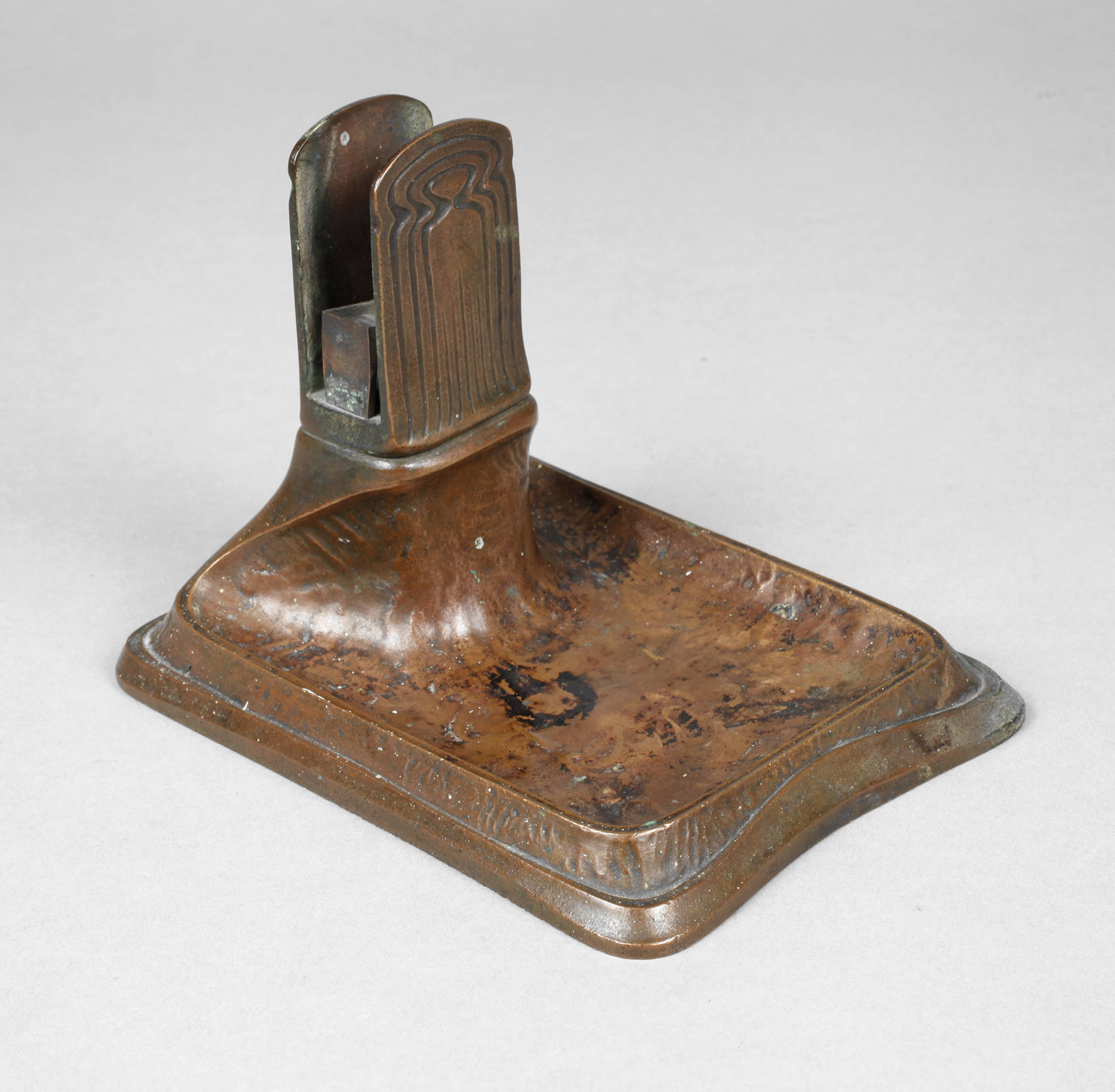 Aschenschale mit Streichholzhalter Gustav Gurschner