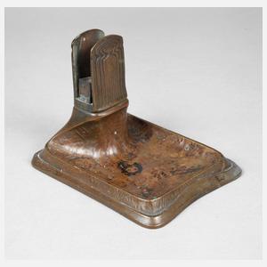 Aschenschale mit Streichholzhalter Gustav Gurschner