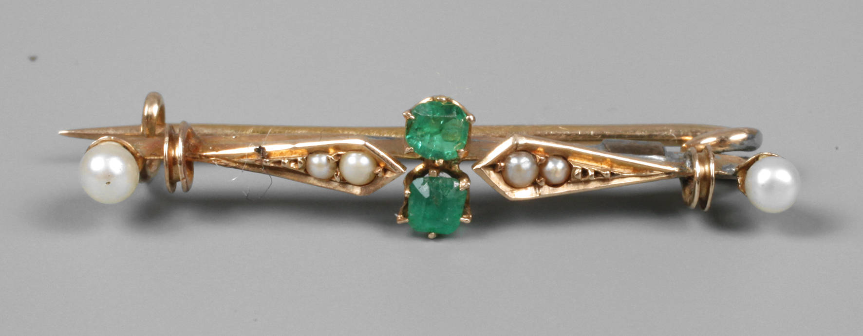 Goldbrosche Jugendstil