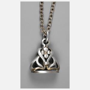 Jugendstil-Siegelanhänger