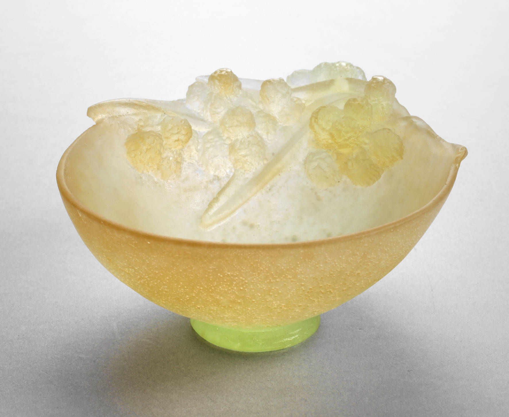 Daum Nancy Schale Pâte de Verre