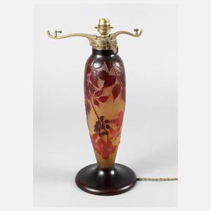 Emile Gallé Lampenfuß Jugendstil