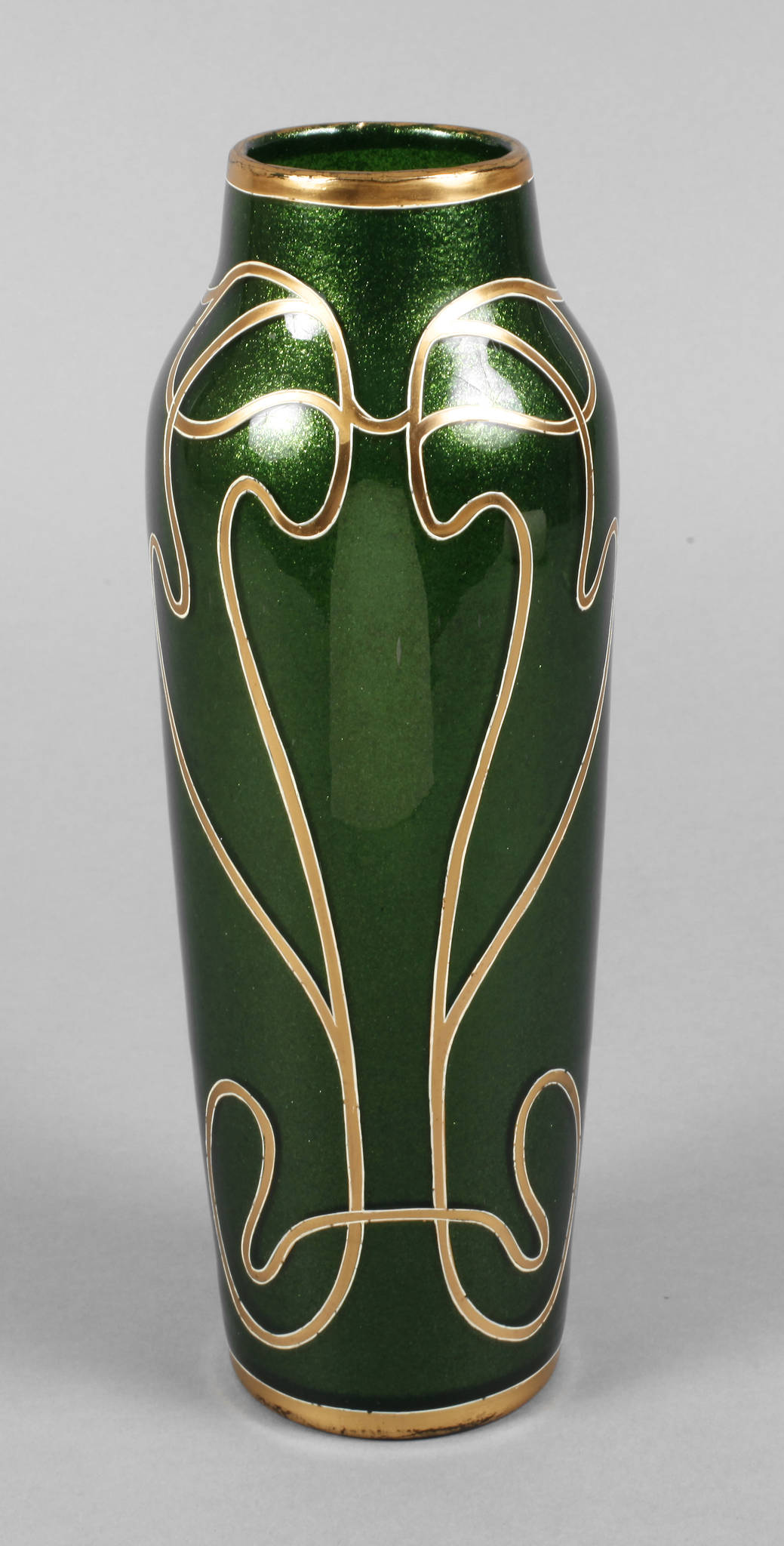 Harrach Jugendstilvase Chromaventurin