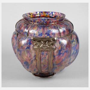 Italien Vase mit Silbermontierung