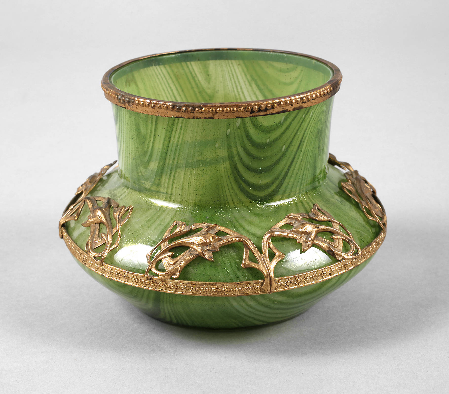 Jugendstilvase Aventurin