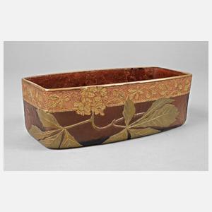 Legras & Cie. Schale Kastaniendekor