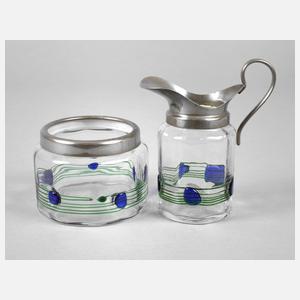 Milchkännchen und Zuckerdose Bayerischer Wald