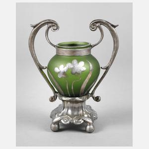 Montierte Jugendstilvase