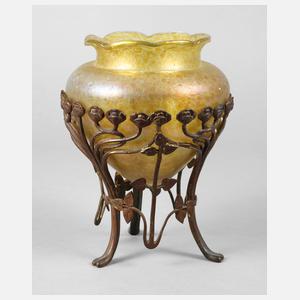 Pallme-König & Habel montierte Jugendstilvase