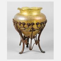 Pallme-König & Habel montierte Jugendstilvase111