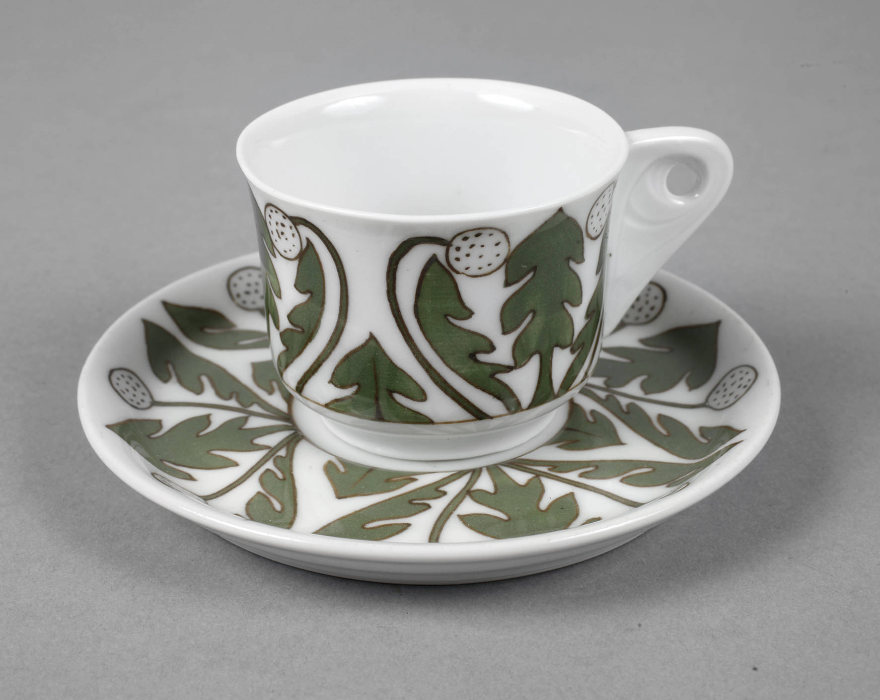 Burgau Mokkatasse Jugendstil