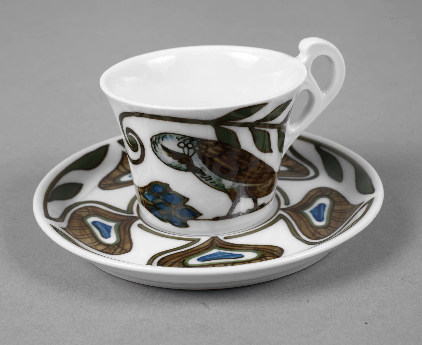 Burgau Mokkatasse Jugendstil