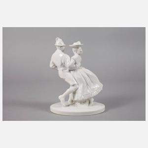 KPM Berlin Figurengruppe Hans Schwegerle