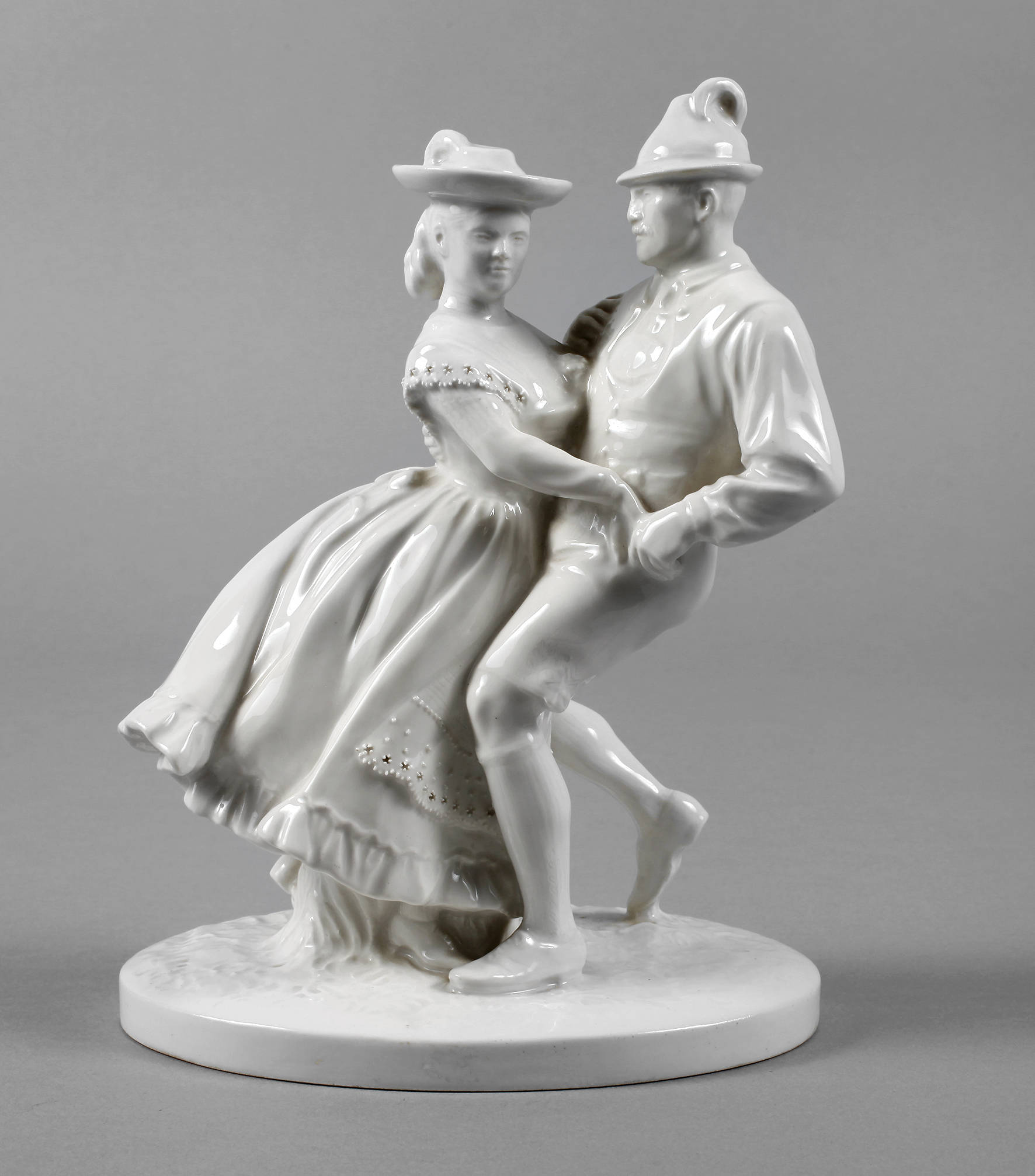 KPM Berlin Figurengruppe Hans Schwegerle