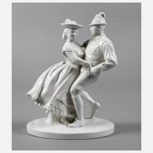 KPM Berlin Figurengruppe Hans Schwegerle