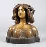 Goldscheider Wien Jugendstilbüste”Narcisse”