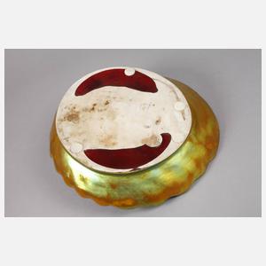 Große Pfauenschale Zsolnay Pecs