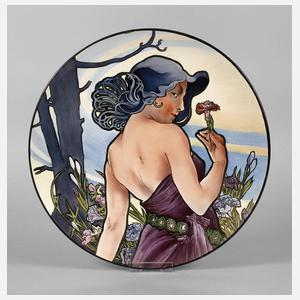 Großer Jugendstilteller