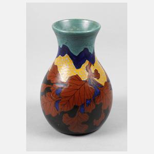 Holland Vase Blätterdekor