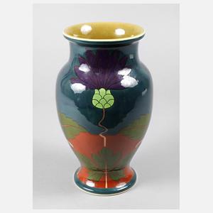 J.von Schwarz Jugendstil Vase