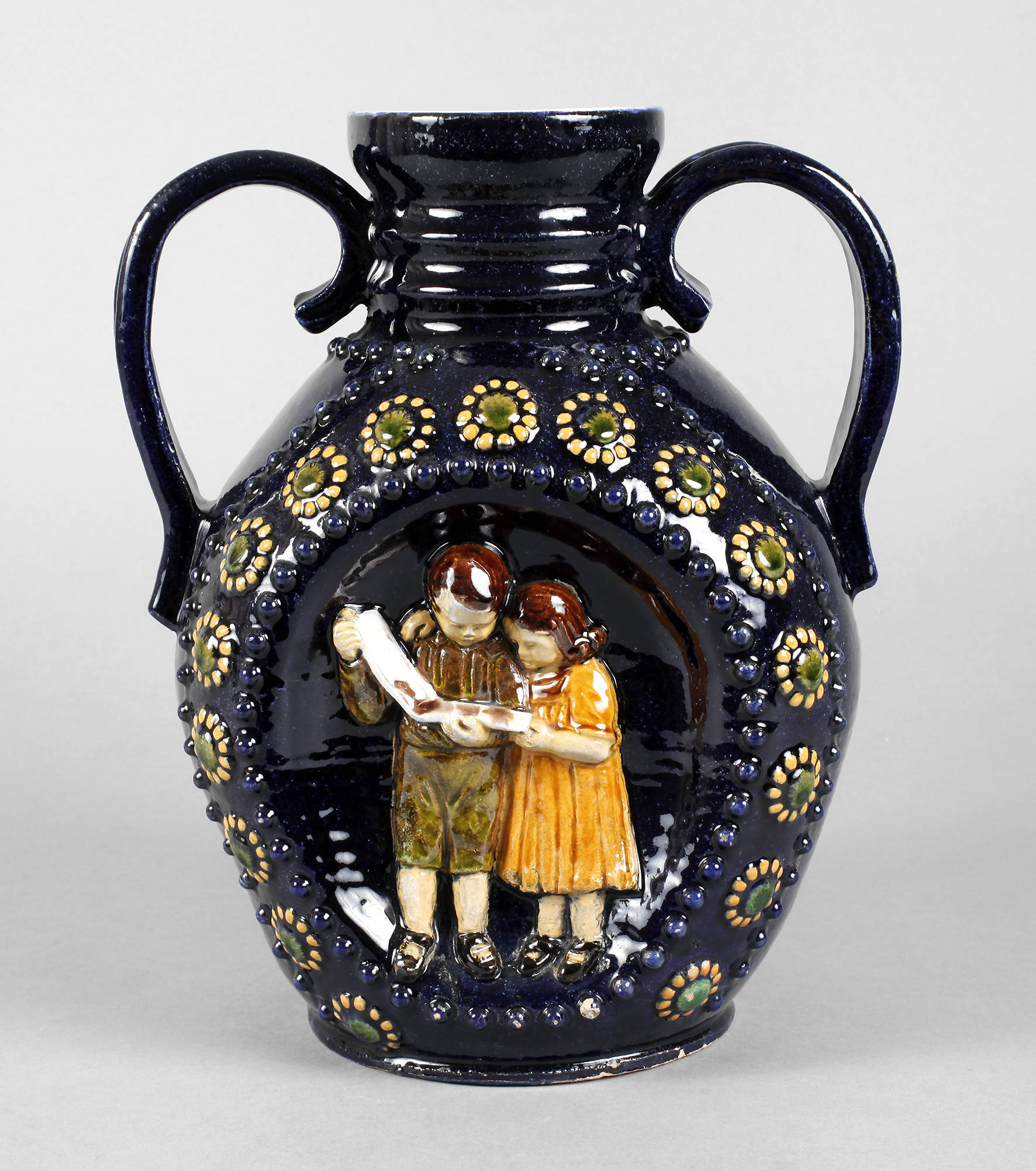 Kurt Feuerriegel Doppelhenkelvase