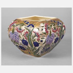 Zsolnay Pecs Jugendstil Cachepot