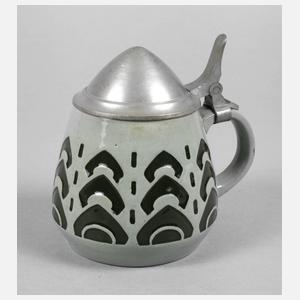 Jugendstil Bierkrug Bruno Mauder