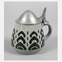 Jugendstil Bierkrug Bruno Mauder111