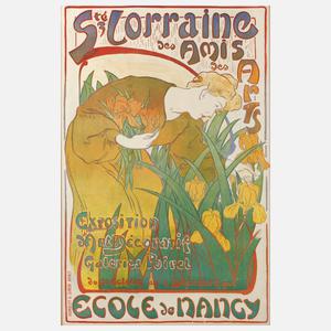 Plakat ”Ecole de Nancy”