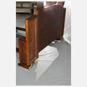 Doppelbett Art déco