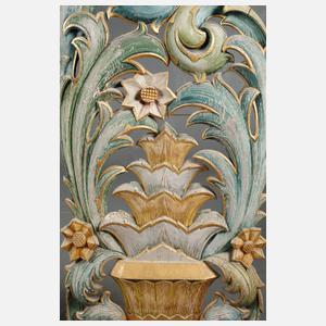 Paar große Wanddekoration Art déco