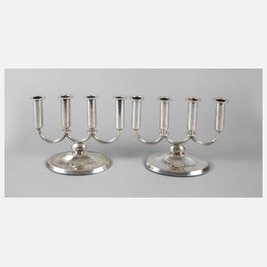 Paar Art déco-Leuchter Schwäbisch Gmünd