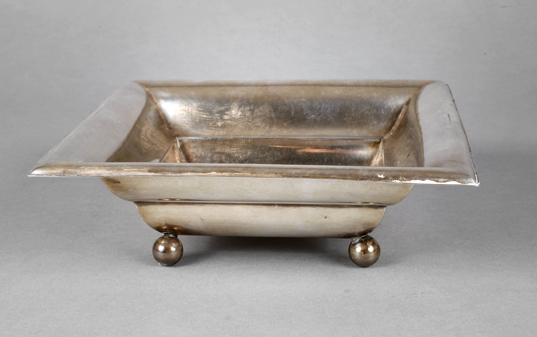 Silberschale Art déco