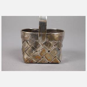 Zwei Silberkörbchen Cartier