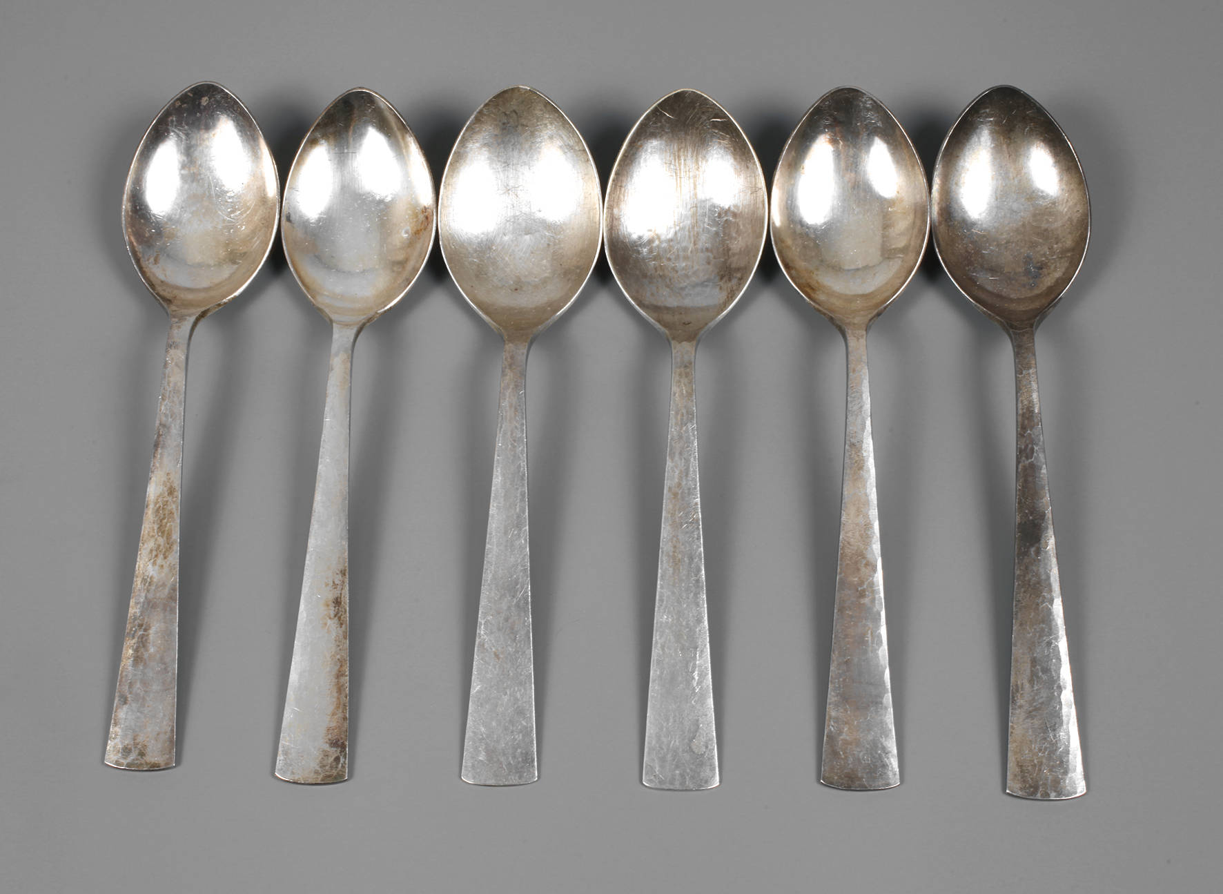 Sechs Speiselöffel Willi Stoll Leipzig