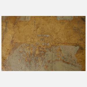 Große Messingschale Georg Mendelssohn