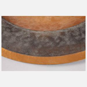 Hans Pzyrembel große Wandplatte Kupfer