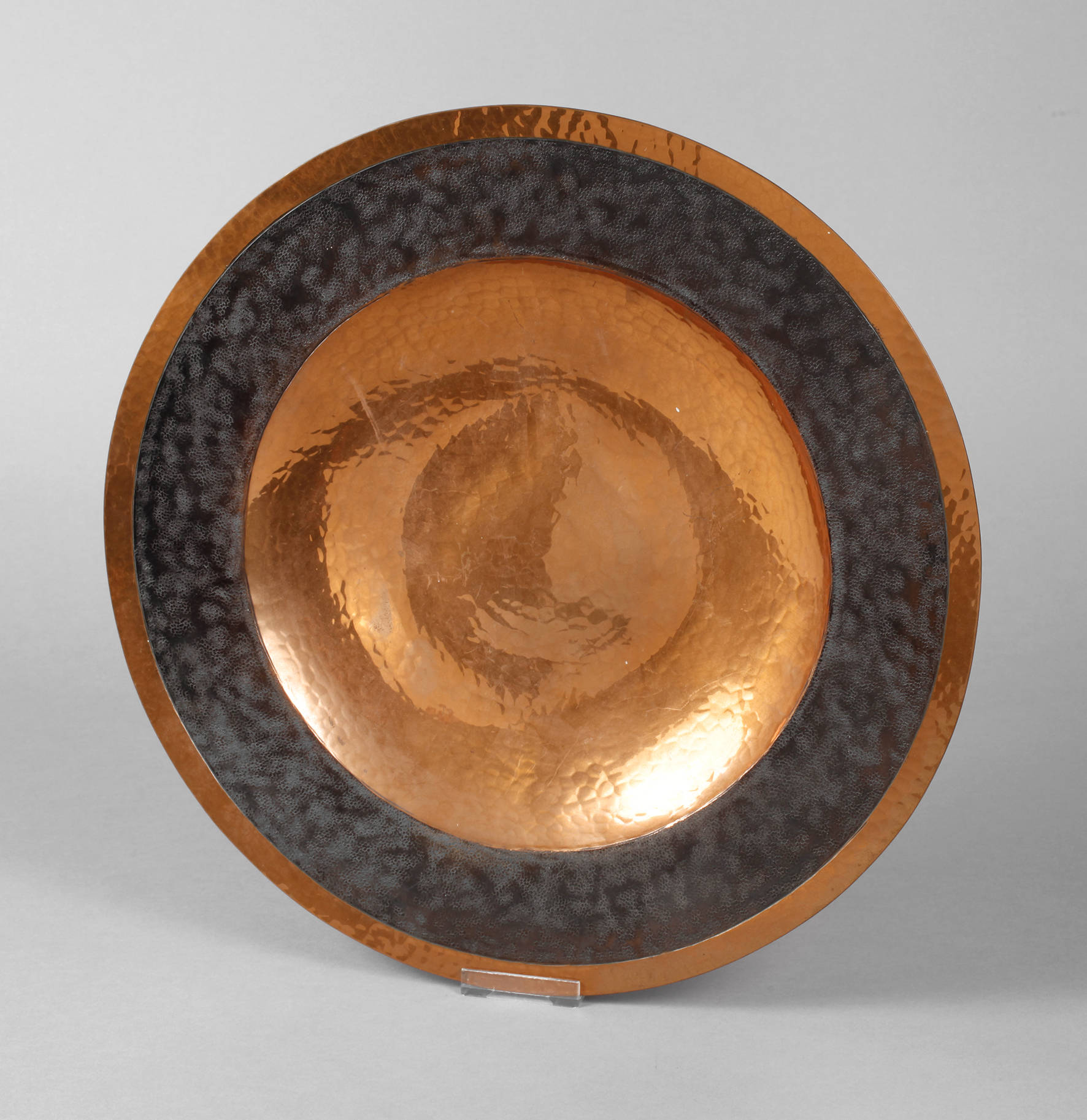 Hans Pzyrembel große Wandplatte Kupfer