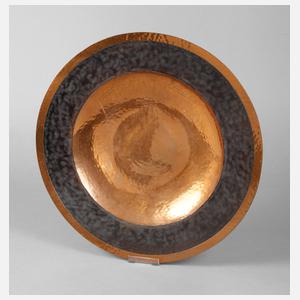 Hans Pzyrembel große Wandplatte Kupfer