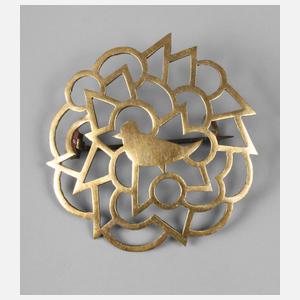 Art déco-Brosche Fritz Knoch