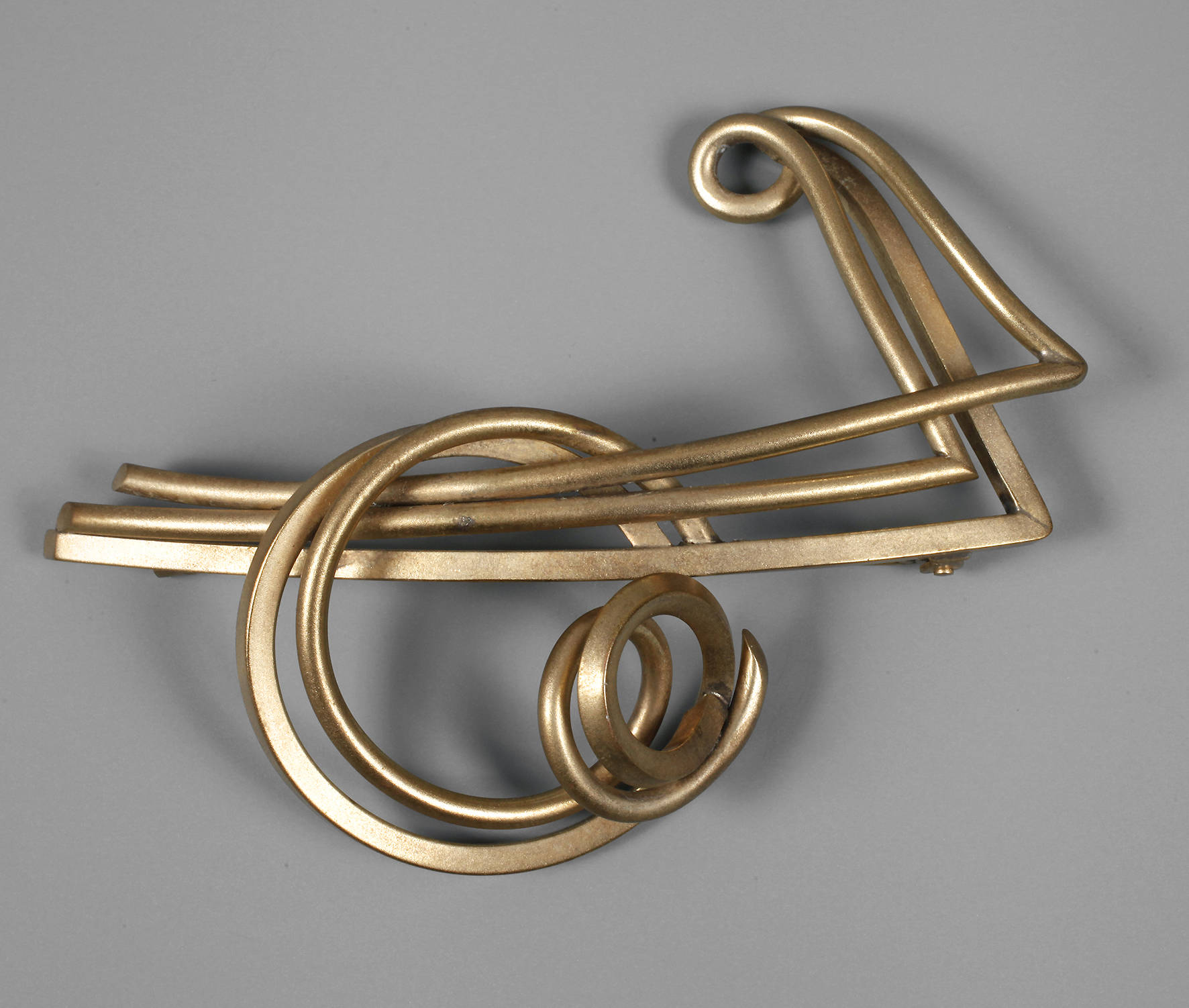 Große Art déco Brosche